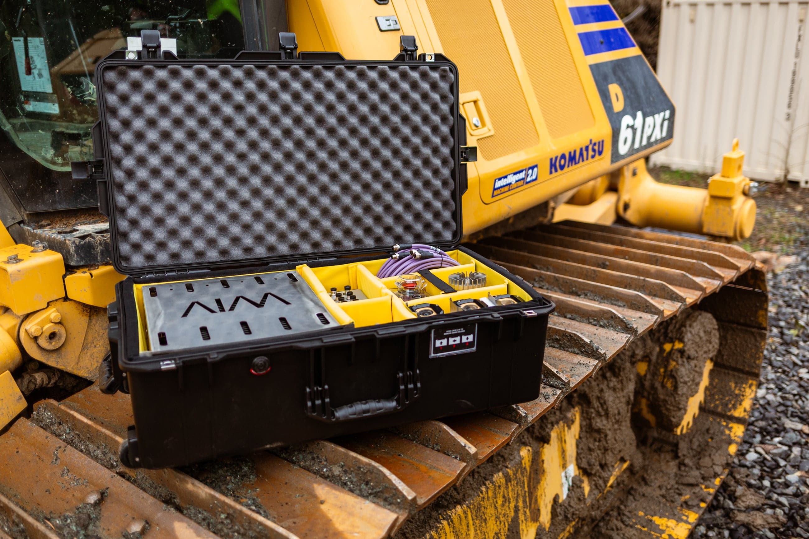 excavator hardware field installation